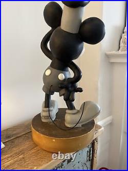 Disney Steamboat Mickey Mouse 24 Willie Big Fig Sculpture RARE