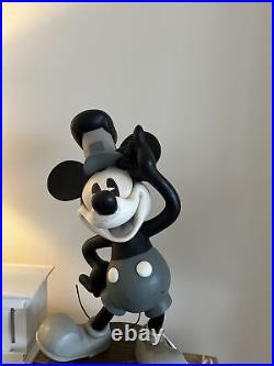 Disney Steamboat Mickey Mouse 24 Willie Big Fig Sculpture RARE