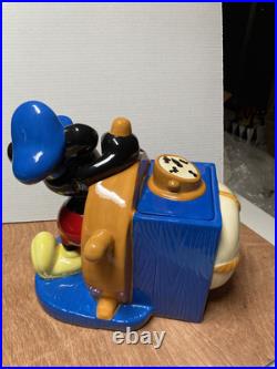 Disney Steamboat Willie Mickey Mouse Treasure Craft Cookie Jar 332/2000