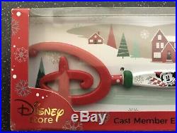Disney Store Cast Member Exclusive Opening Ceremony Key Mickey Christmas Boxed