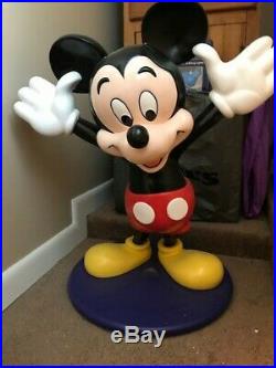 Disney Store Display Prop Mickey Mouse Fig Figure