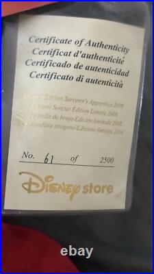 Disney Store Exclusive Limited Edition Mickey Mouse Sorcerer's Apprentice. Newz Disney Store Exclusive Limited Edition Mickey Mouse Sorcerer's Apprentice. Newz