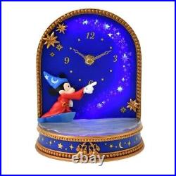 Disney Store Limited Mickey Mouse Clock Lights Up Fantasia Story Collection Gift