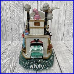 Disney Store Mickey Mouse 75th Anniversary Steamboat March Musical Snowglobe