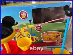 Disney Store Mickey Mouse House Play Set, Lights, Sounds, Pluto Car, 020, inc box