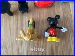 Disney Store Mickey Mouse House Play Set, Lights, Sounds, Pluto Car, 020, inc box