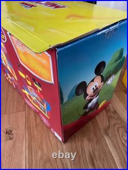 Disney Store Mickey Mouse House Play Set, Lights, Sounds, Pluto Car, 020, inc box