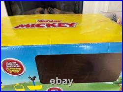 Disney Store Mickey Mouse House Play Set, Lights, Sounds, Pluto Car, 020, inc box
