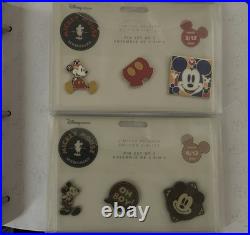 Disney Store Mickey Mouse Memories Pins Complete Full Set 2018 Badges & Book Disney Store Mickey Mouse Memories Pins Complete Full Set 2018 Badges & Book