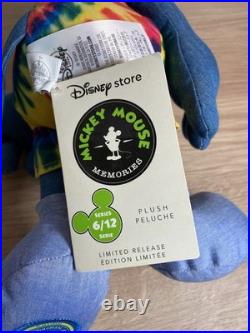 Disney Store Mickey Mouse Memories Plush Jan-Dec Full Collection & Gold 90 Years