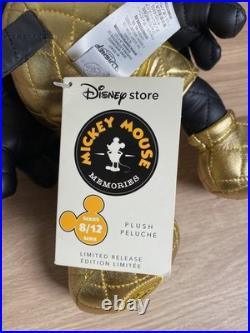 Disney Store Mickey Mouse Memories Plush Jan-Dec Full Collection & Gold 90 Years
