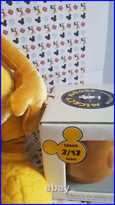 Disney Store Mickey Mouse Memories Plush Pins & Mug New Limited Edition 2/12