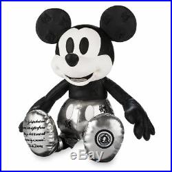 Disney Store Mickey Mouse Memories Steamboat Willie Limited Plush New with Tags
