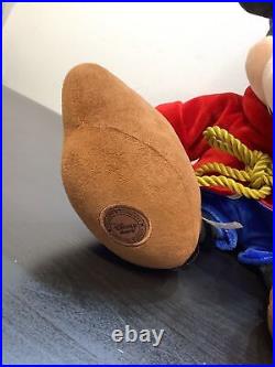 Disney Store Mickey Mouse Plush Ltd Edition Stamped Signed Soft Toy Fantasia 22