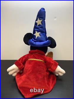 Disney Store Mickey Mouse Plush Ltd Edition Stamped Signed Soft Toy Fantasia 22