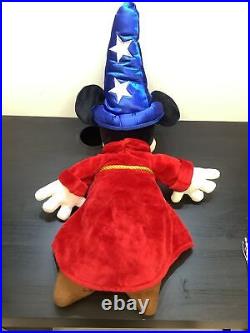 Disney Store Mickey Mouse Plush Ltd Edition Stamped Signed Soft Toy Fantasia 22