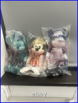 Disney Store Mickey Mouse the Main Attraction Soft Toy 12 Complete Set NEW