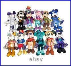 Disney Store Mickey Mouse the Main Attraction Soft Toy 12 Plush Complete Set New