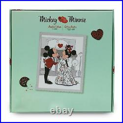 Disney Store Mickey and Minnie Mouse Limited Edition Sweethearts Doll Set BNWT