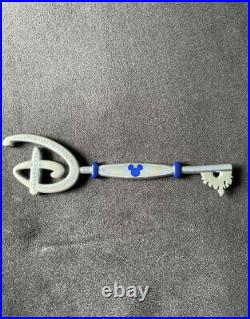 Disney Store New York Key Times Square Opening Ceremony Silver Blue Mickey Mouse