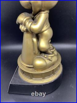 Disney Studios Mickey Mouse Bronze Figurine Large 10 Best Mother Plaque Rare
