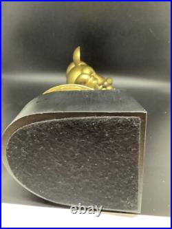 Disney Studios Mickey Mouse Bronze Figurine Large 10 Best Mother Plaque Rare