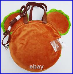 Disney Tokyo Resort Burger Mickey Mouse Hand Bag Shoulder Plush Hamburger Snacks