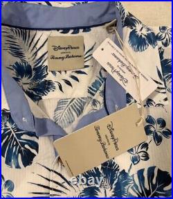 Disney Tommy Bahama Mickey Mouse Aloha Button Shirt Men Size L Brand New