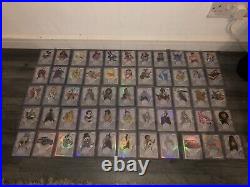 Disney Topps Chrome 55 X Refractors INCLUDES MICKEY AND MINNIE MOUSE(No Dupes)