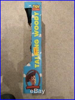 Disney Toy Story Poseable Talking Woody Pull String 1995 62810 Batteries Changed