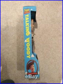 Disney Toy Story Poseable Talking Woody Pull String 1995 62810 Batteries Changed