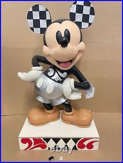 Disney Traditions 100 Years Mickey Mouse Statue Figurine 6013199 Damaged