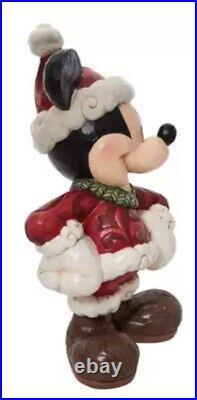 Disney Traditions 17 Inch Mickey Mouse Christmas Greeter Decoration Jim Shore