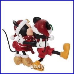 Disney Traditions Christmas Mickey & Minnie Mouse Kiss 22cm Figurine Ornament