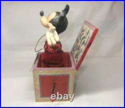 Disney Traditions Figure Mickey Mouse In The Box Jim Shore 4027950 with Tag