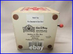 Disney Traditions Figure Mickey Mouse In The Box Jim Shore 4027950 with Tag