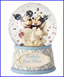 Disney Traditions Happily Ever After Mickey and Minnie Mouse Wedding Waterball