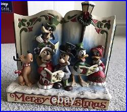 Disney Traditions Jim Shore Mickey & Friends Merry Christmas 6002840 Storybook