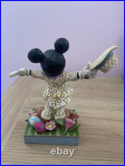 Disney Traditions Jim Shore Mickey Mouse Hats off To Spring Boxed
