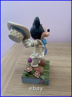 Disney Traditions Jim Shore Mickey Mouse Hats off To Spring Boxed