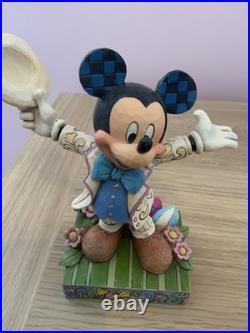 Disney Traditions Jim Shore Mickey Mouse Hats off To Spring Boxed
