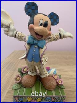 Disney Traditions Jim Shore Mickey Mouse Hats off To Spring Boxed
