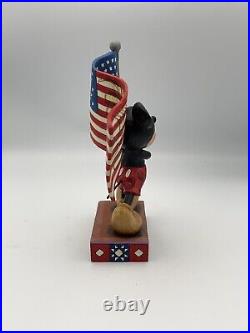 Disney Traditions Jim Shore Mickey Mouse Old Glory Figurine Boxed 4032875