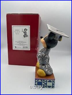 Disney Traditions Jim Shore Mickey Mouse You Did It Graduation Figurine 4038487