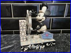 Disney Traditions Jim Shore Steamboat Willie Mickey Mouse Figurine Ahoy Mickey