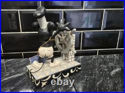 Disney Traditions Jim Shore Steamboat Willie Mickey Mouse Figurine Ahoy Mickey