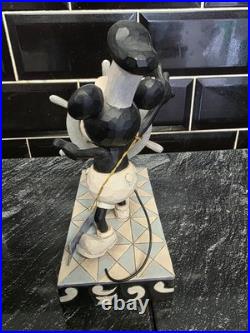 Disney Traditions Jim Shore Steamboat Willie Mickey Mouse Figurine Ahoy Mickey