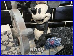 Disney Traditions Jim Shore Steamboat Willie Mickey Mouse Figurine Ahoy Mickey