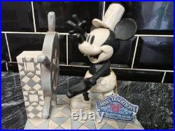 Disney Traditions Jim Shore Steamboat Willie Mickey Mouse Figurine Ahoy Mickey