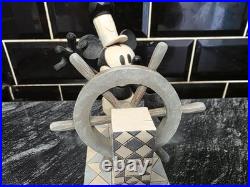 Disney Traditions Jim Shore Steamboat Willie Mickey Mouse Figurine Ahoy Mickey